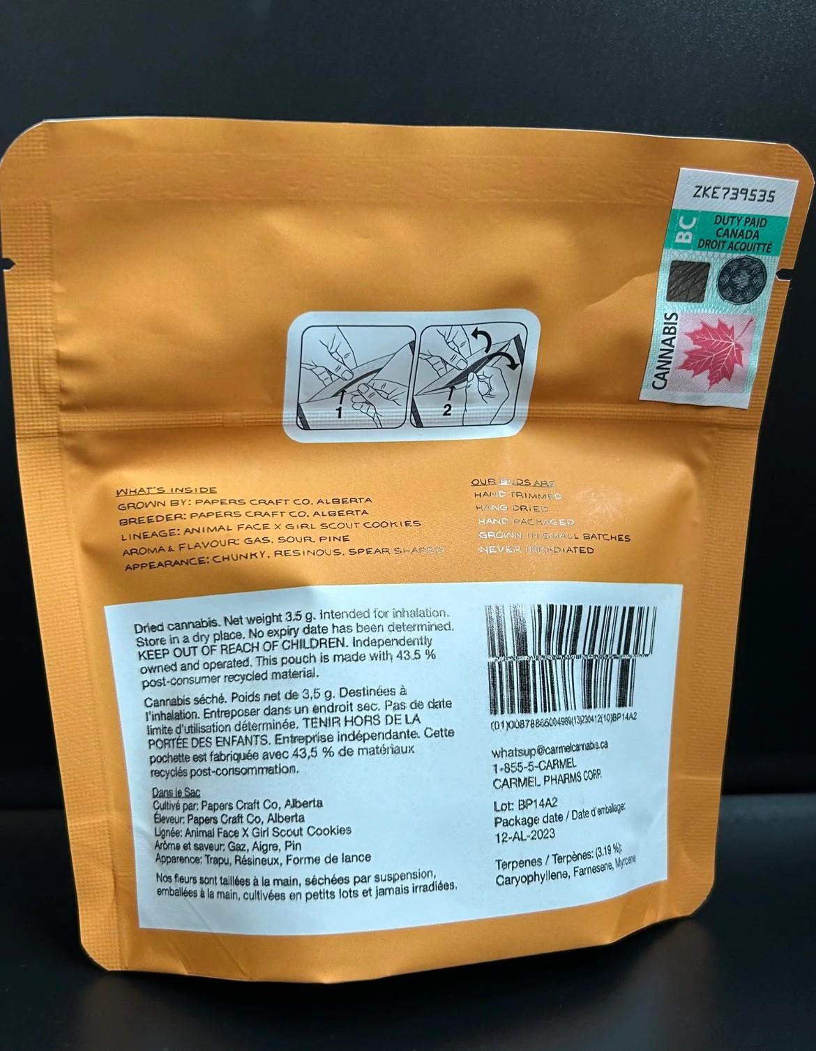 Dope Automation Direct to Pouch Printing